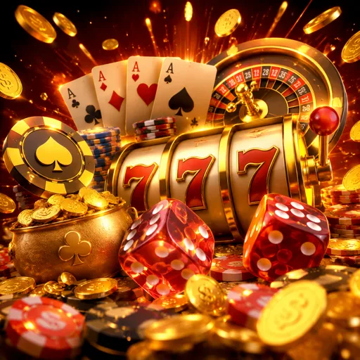 Vários slots online coloridos na tela do celular