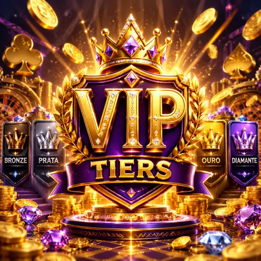Níveis do programa VIP da 76a mostrando a evolução de Bronze a Diamante