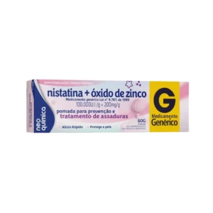 NISTATINA+OX ZINC POM DERM 60G