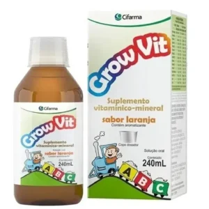 GROW VIT LIQ LARANJA 240ML