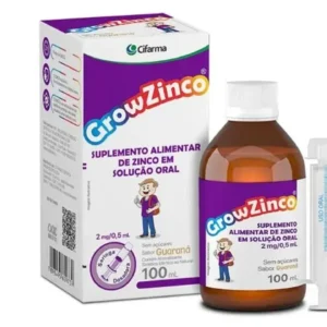 GROW ZINCO LIQ GUARANA 100ML